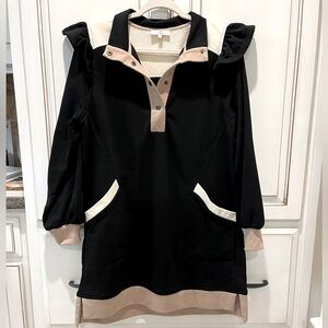 Entro Black Long Sleeve dress